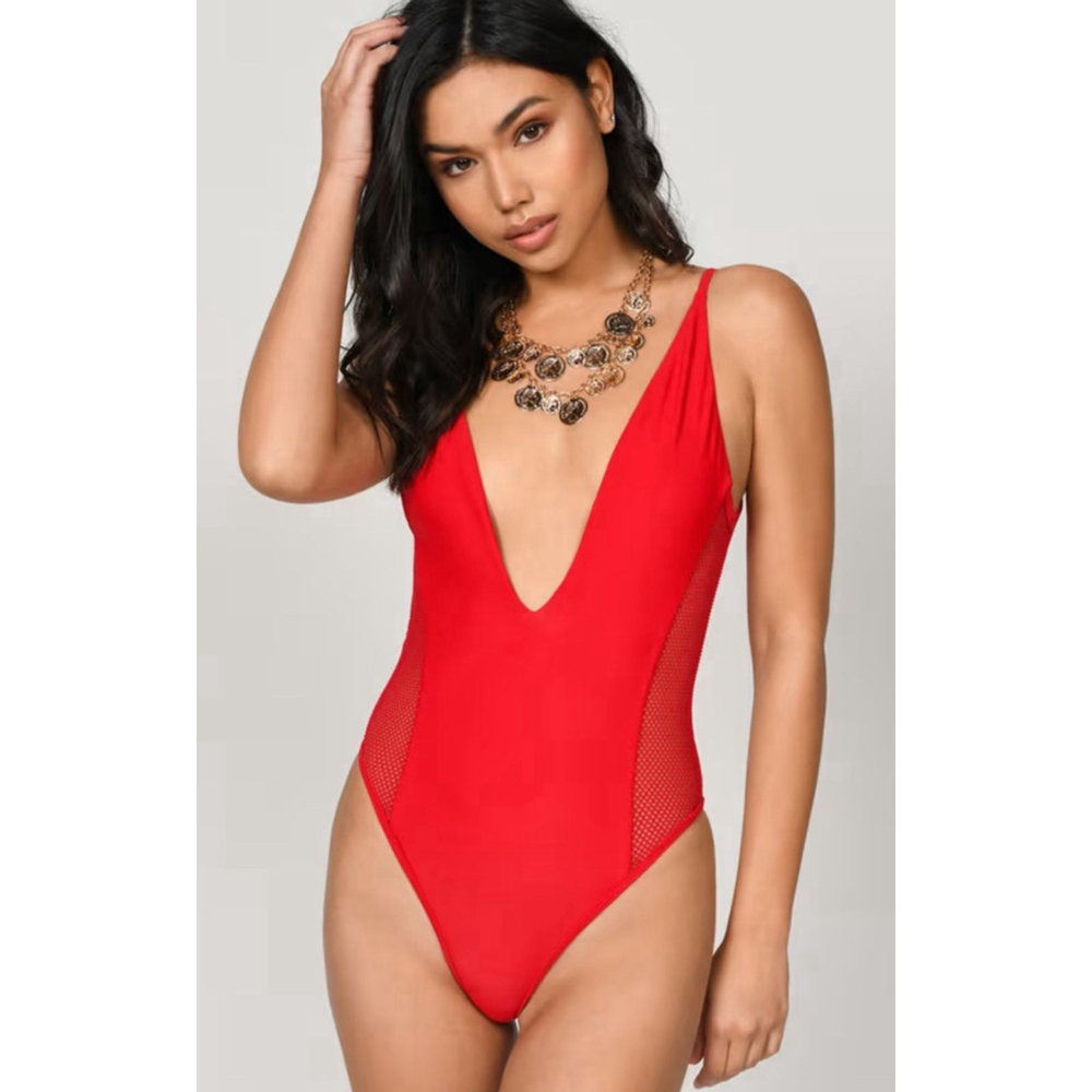 Tobi Swimsuit Red L one piece